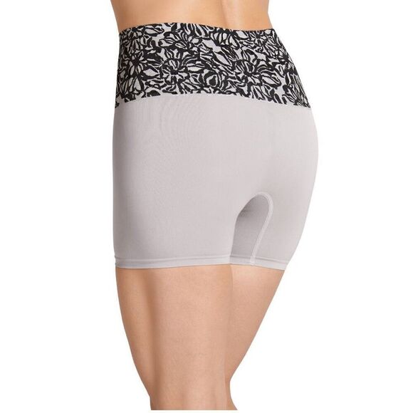 JOCKEY ESSENTIALS NWT women’s nude & gray seam free slimming shorts and high wai - Picture 7 of 10